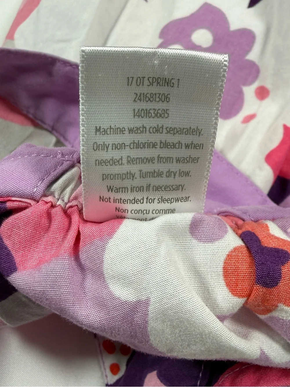 GYMBOREE Girls Floral‎ Dress 5 Spring 1 2017 Sleeveless Cross Back Retro Cottage